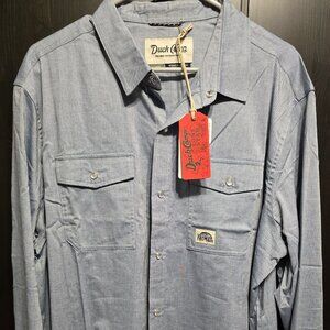 NWT Duck Camp - Outfitter Shirt - Dark Denim - XL